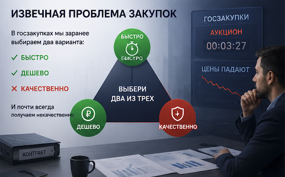 Иллюстрация к статье: Рынок ИБ: хотели бы как лучше... Но можно только дешево и быстро!