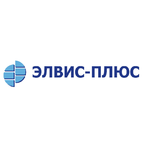 Логотип АО "ЭЛВИС-ПЛЮС"